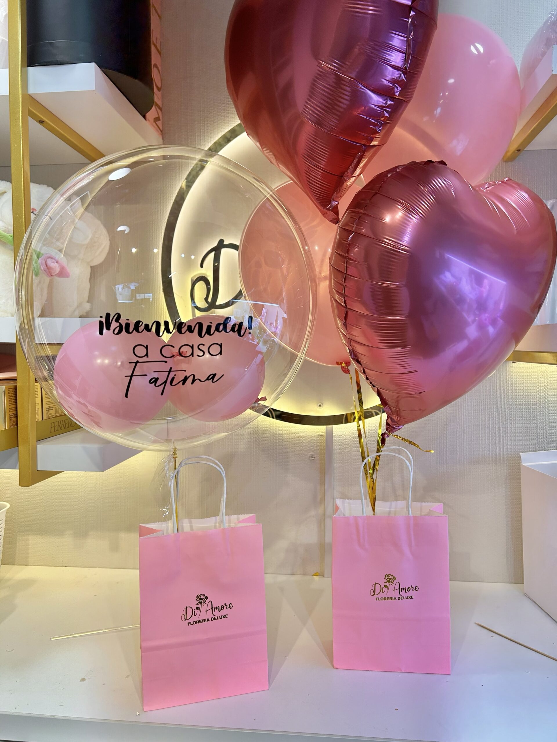 Box bicolor + set de Globos - Imagen 5