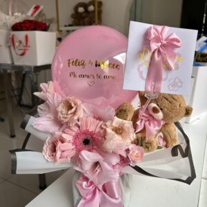 Bouquet Diamore + Peluche