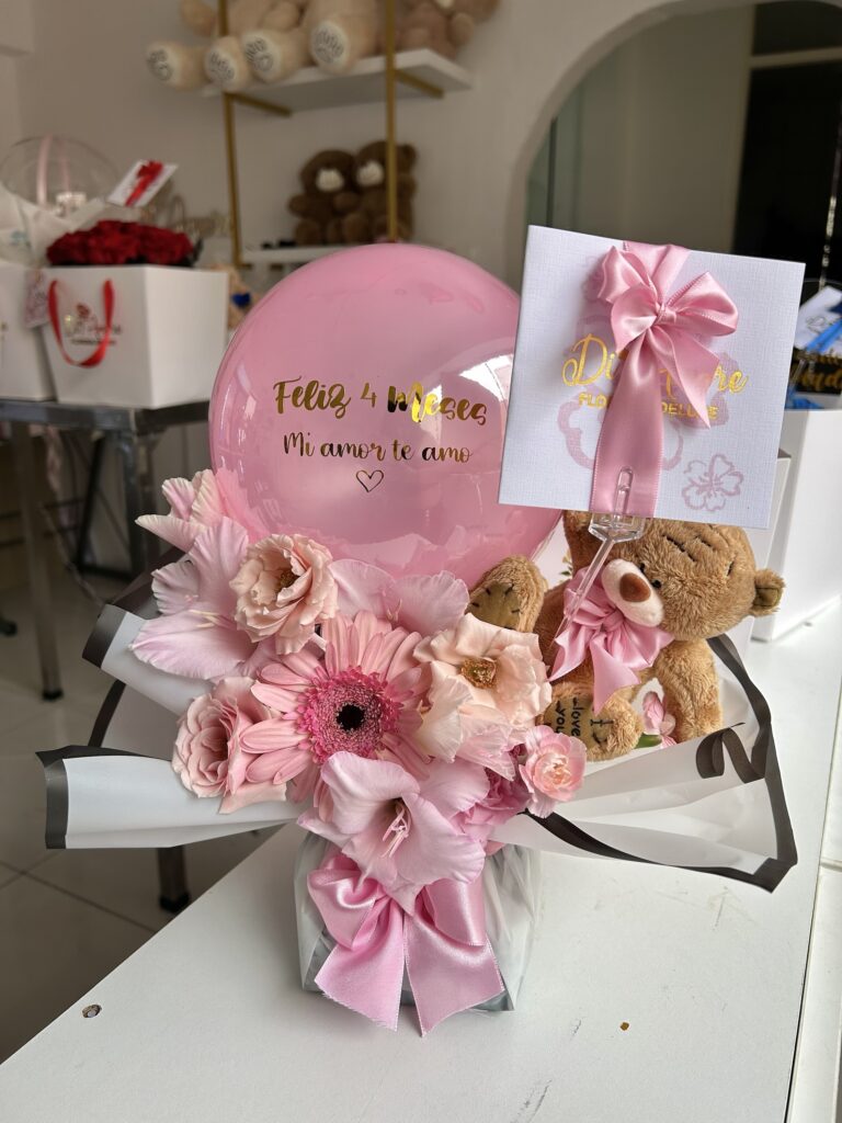 Bouquet Diamore + Peluche