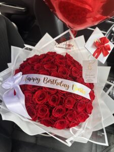 Ramo Clasico de 50 Rosas Rojas