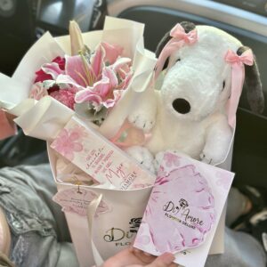 Lirios + Snoopy 🌸