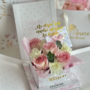 Box Sorpresa Rosado + Acrílico