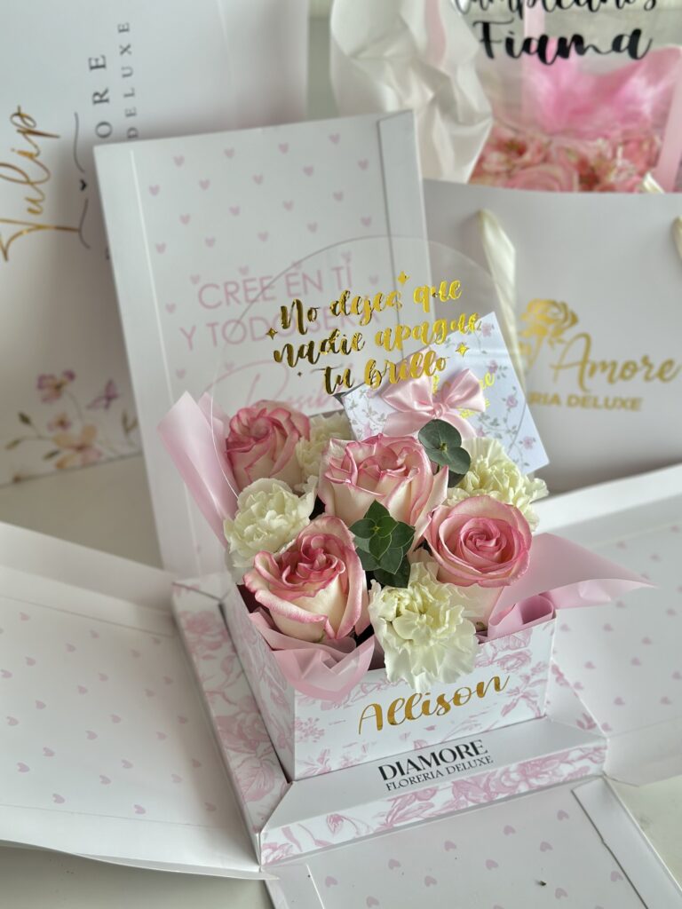 Box Sorpresa Rosado + Acrílico