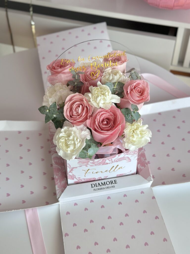 Box Sorpresa Rosado + Acrílico