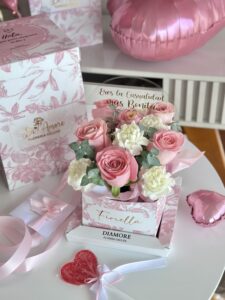 6- Box Sorpresa Rosado + Acrílico