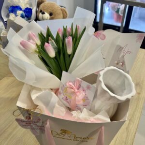 Ramo Tulipan + Florero