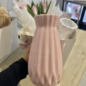 Florero Rosado