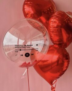 Set de globos N 1 ROJO