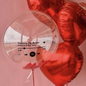Set de globos N 1 ROJO