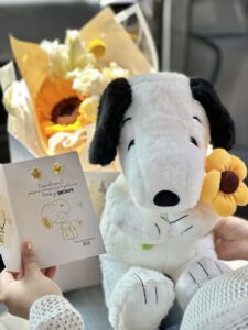 Snoopy + Girasol
