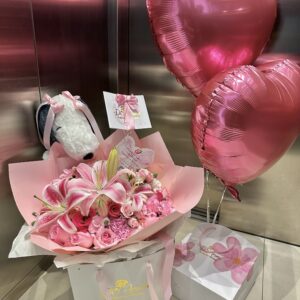 Ramo linda + Snoopy & globos
