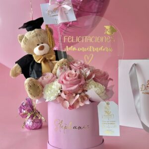 Box graduado rosado