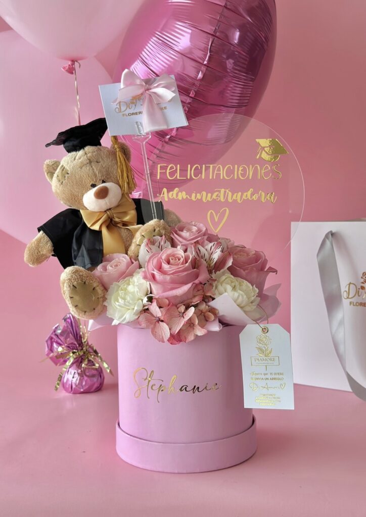 Box graduado rosado