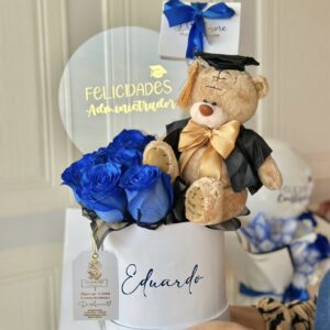 Box graduado azul