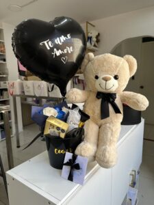 Cubeta Grand + peluche de 50cm