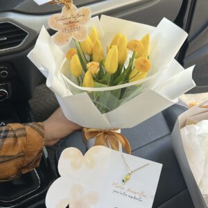 Ramo de 10 tulipanes Yellow